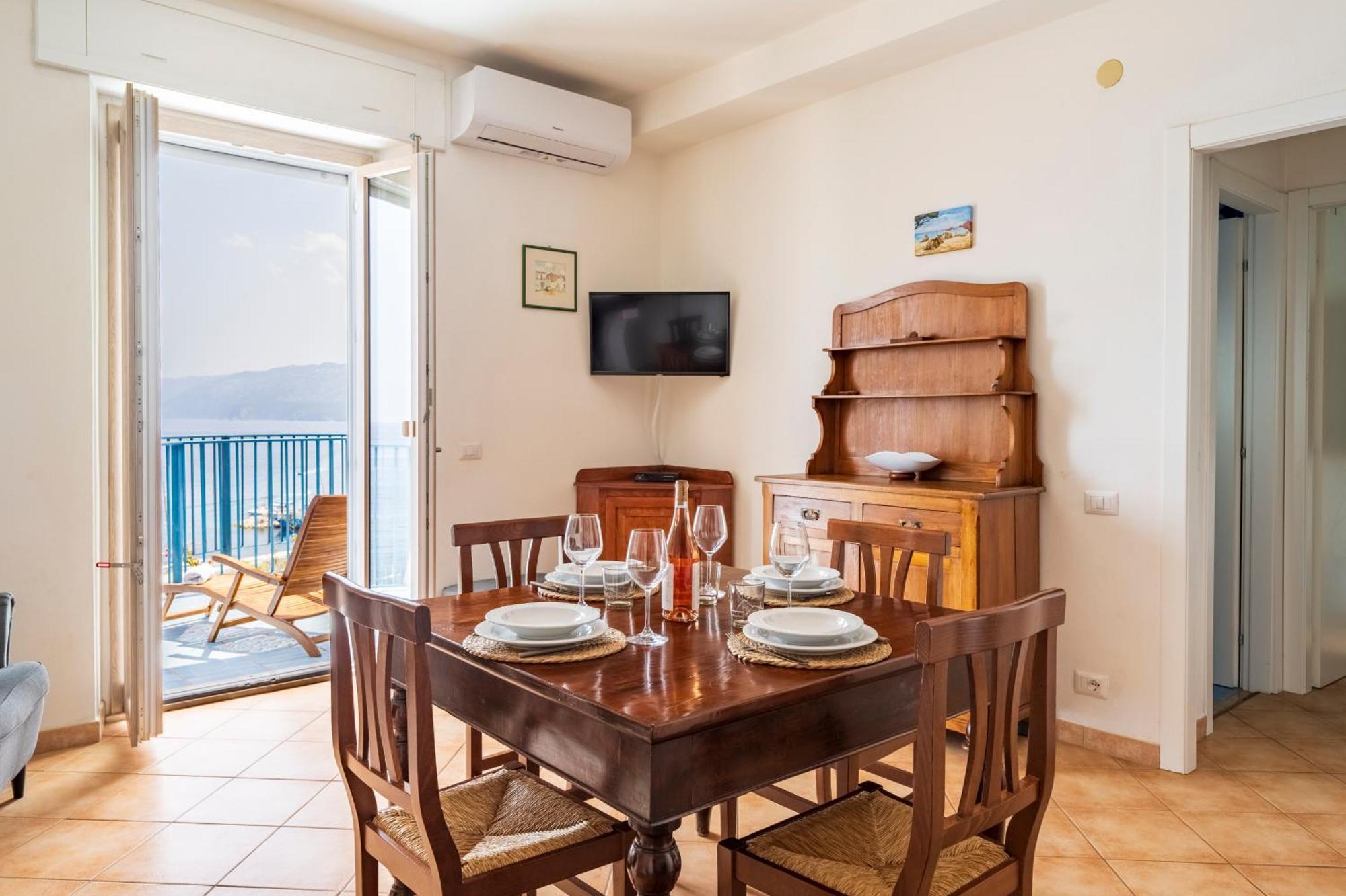 Seaview House Cala Gonone Lejlighed Værelse billede